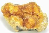 Intense Orange Calcite Crystal Cluster - Poland #207640-1